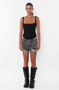 BODY CAMERUN NEGRO - TIENDA FLUO