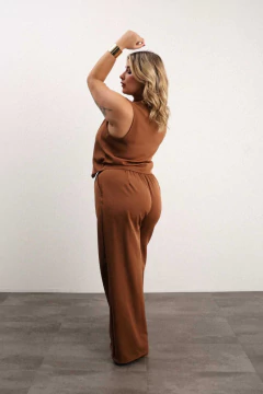 CHALECO LAILA CHOCOLATE - TIENDA FLUO