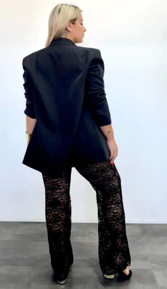 BLAZER OVER SEVERUS NEGRO - TIENDA FLUO