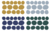 Vinilo Mini Dots Nórdicos Azul - comprar online