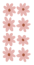 Vinilo Florcitas Grandes - comprar online