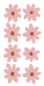 Vinilo Florcitas Maxi - comprar online