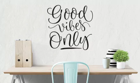 Vinilo Good Vibes Only