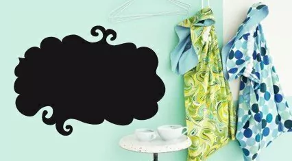 Vinilo Pizarrón Ondas