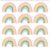 Vinilo minimutta! Pequeño arco iris multicolor - comprar online