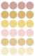 Vinilo Maxi Dots Rosa y Mostaza - comprar online