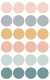 Vinilo Maxi Dots Sunset - comprar online
