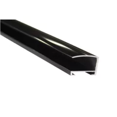 Moldura de Aluminio - Preto Brilhante - Feito Sob Medida - comprar online