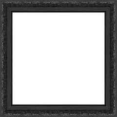 Moldura Entalhada de Madeira - Moldura Clássica Para Quadro Decorativo - loja online