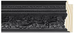 Moldura Entalhada de Madeira - Moldura Clássica Para Quadro Decorativo - Mestres da Moldura - Molduraria