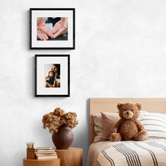 Gallery Wall - O Dueto Clássico - Quadros personalizados com sua foto - 45x85cm - comprar online