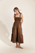 Vestido Blanca brown on internet