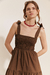 Image of Vestido Blanca brown