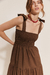 Vestido Blanca brown