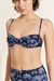 Top Kate Palm Blue - comprar online