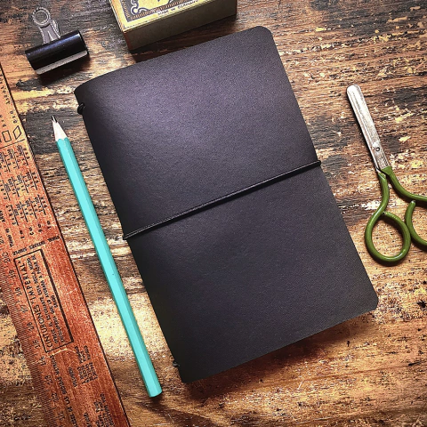 PocketCover de Cuero - Black