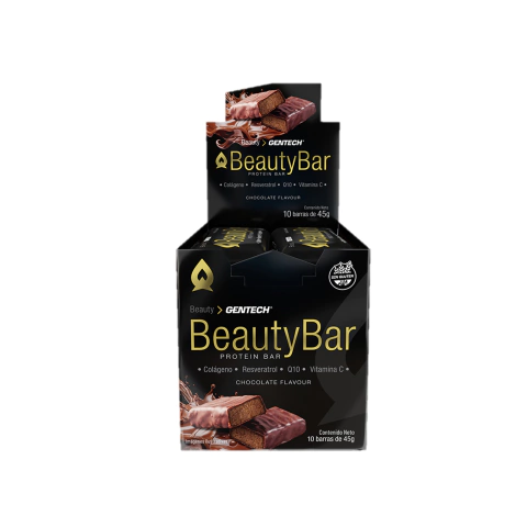 CAJA BEAUTY BAR SABOR CHOCOLATE 45 G ( X10 UNIDADES)