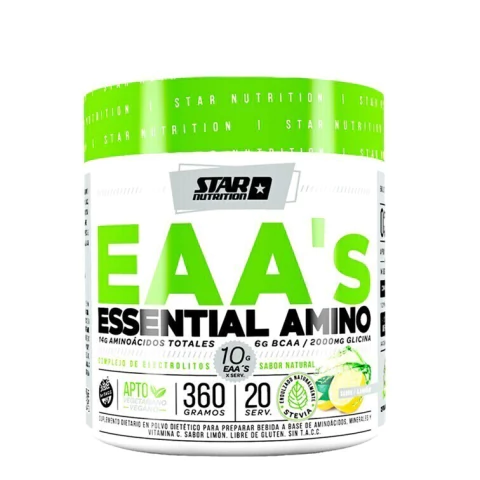 EAA'S ESSENTIAL AMINO STAR NUTRITION - 360 GR