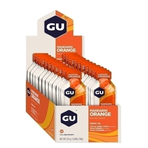GEL ENERGY MANDARIN ORANGE GU - 24 UNIDADES