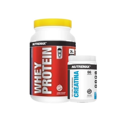 COMBO NUTREMAX - WHEY PROTEIN 1 KG + CREATINA 200 G - comprar online
