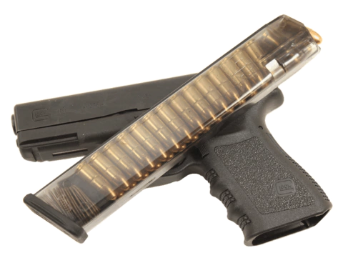 ETS Cargador GLOCK Cal. 9mm de 32 Tiros MADE IN USA