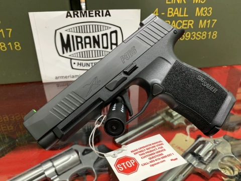 SIG SAUER P365 NITRON XL CALIBRE .9MM CON MIRA PUNTO ROJO