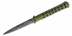 COLD STEEL Navaja TI LITE 6 VERDE Zytel AUS-8A ORIGINAL