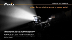 FENIX Linterna Bicicleta Ciclismo BTR20 800 Lumen