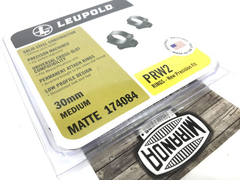 LEUPOLD PRW2 Anillos De Acero Weaver Medium 30mm MADE IN USA 174084