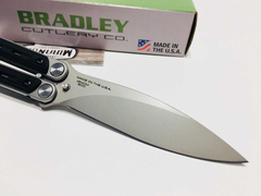 BRADLEY Navaja Mariposa Balisong KIMURA Green MADE IN USA