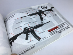 Manual Original Carabina Walther Colt M4 M16 22lr