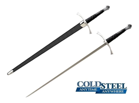 COLD STEEL 88ITS Espada ITALIAN LONG SWORD Acero 1055