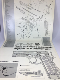 Manual Original De Pistola Taurus Pt57 Cal. 7,65 32auto