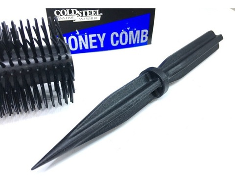 COLD STEEL Cepillo Pelo Y Puñal De Polimero HONEY COMB