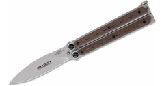 BRADLEY Navaja Mariposa Balisong KIMURA Coyote MADE IN USA