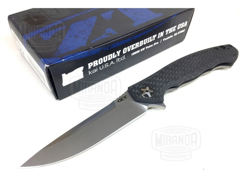 ZT ZERO TOLERANCE Navaja 0452CF Sinkevich Fibra Carbono Titanio MADE IN USA