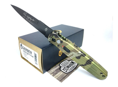 GERBER Navaja Automatica COVERT Camo Multicam MADE IN USA