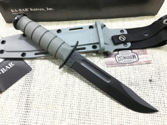 KA-BAR Cuchillo 5011 Verde Filo Liso MADE IN USA