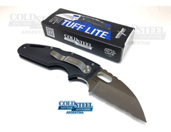 COLD STEEL 20LTS Navaja Defensa TUFF LITE Filo Dentado Acero AUS-8A