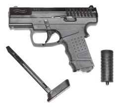 UMAREX Pistola Co2 WALTHER PPS 4,5mm METALICA con BLOWBACK