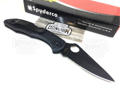 SPYDERCO Navaja C11PSBBK DELICA Black VG10 MADE IN JAPAN