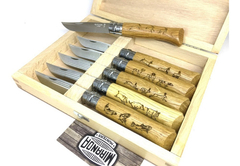 OPINEL Set ANIMALIA Nro 8 De 6 Navajas Original FRANCIA