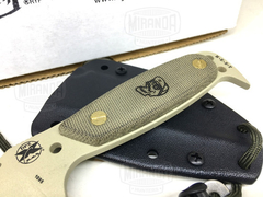 DPX Cuchillo Bushcfraft Rowen Dpx Hest Tan Original MADE IN USA