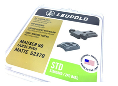 LEUPOLD Base Montaje MAUSER 98 1909 Sist. Redfield MADE IN USA 52370