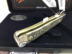 HARLEY DAVIDSON Navaja TRAPPER by Case USA 52131 MADE IN USA