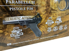 UMAREX Pistola Co2 LUGER P08 4,5mm Metalica BLOWBACK