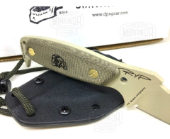DPX Cuchillo Bushcfraft Rowen Dpx Hest Tan Original MADE IN USA