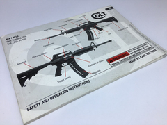 Manual Original Carabina Walther Colt M4 M16 22lr
