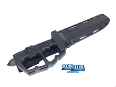 COLD STEEL 80NTP Cuchillo Manopla CHAOS DOUBLE EDGE Acero SK-5