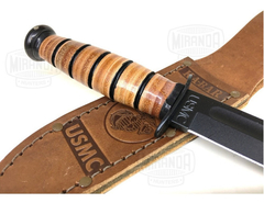 KA-BAR Cuchillo 1250 SHORT USMC Original MADE IN USA